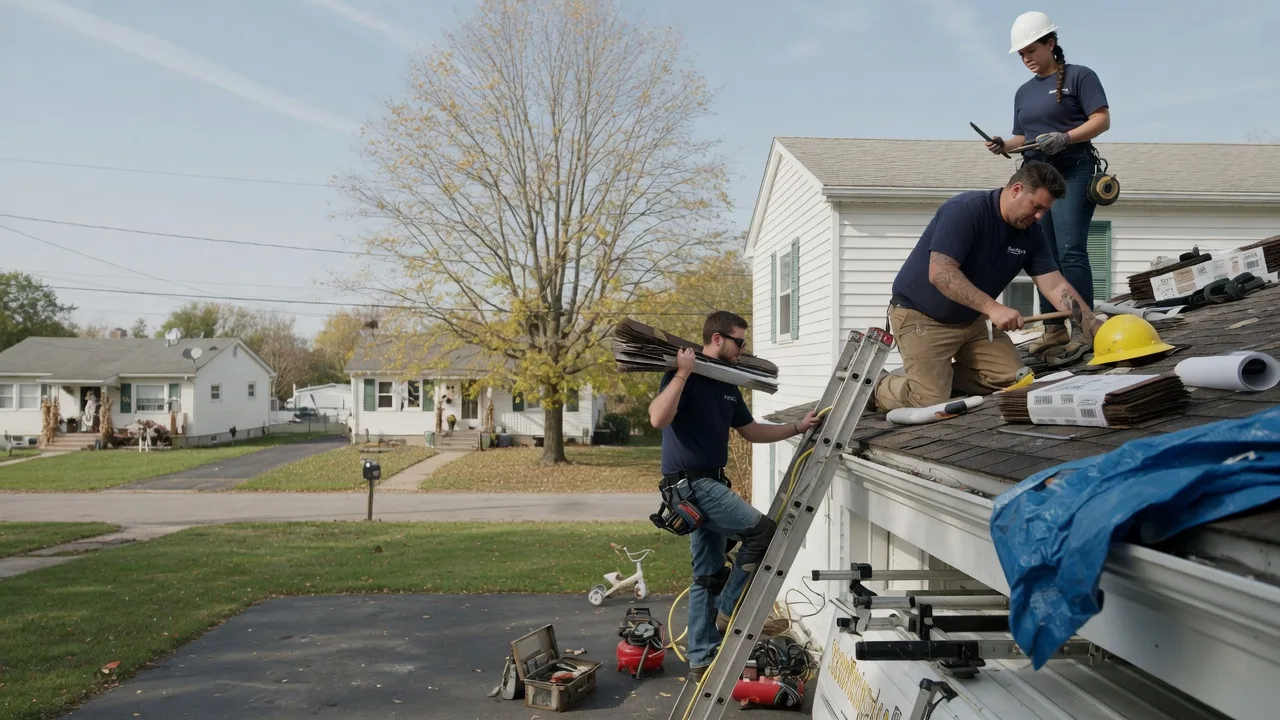Local Roofing Contractors in Easton, IL near me